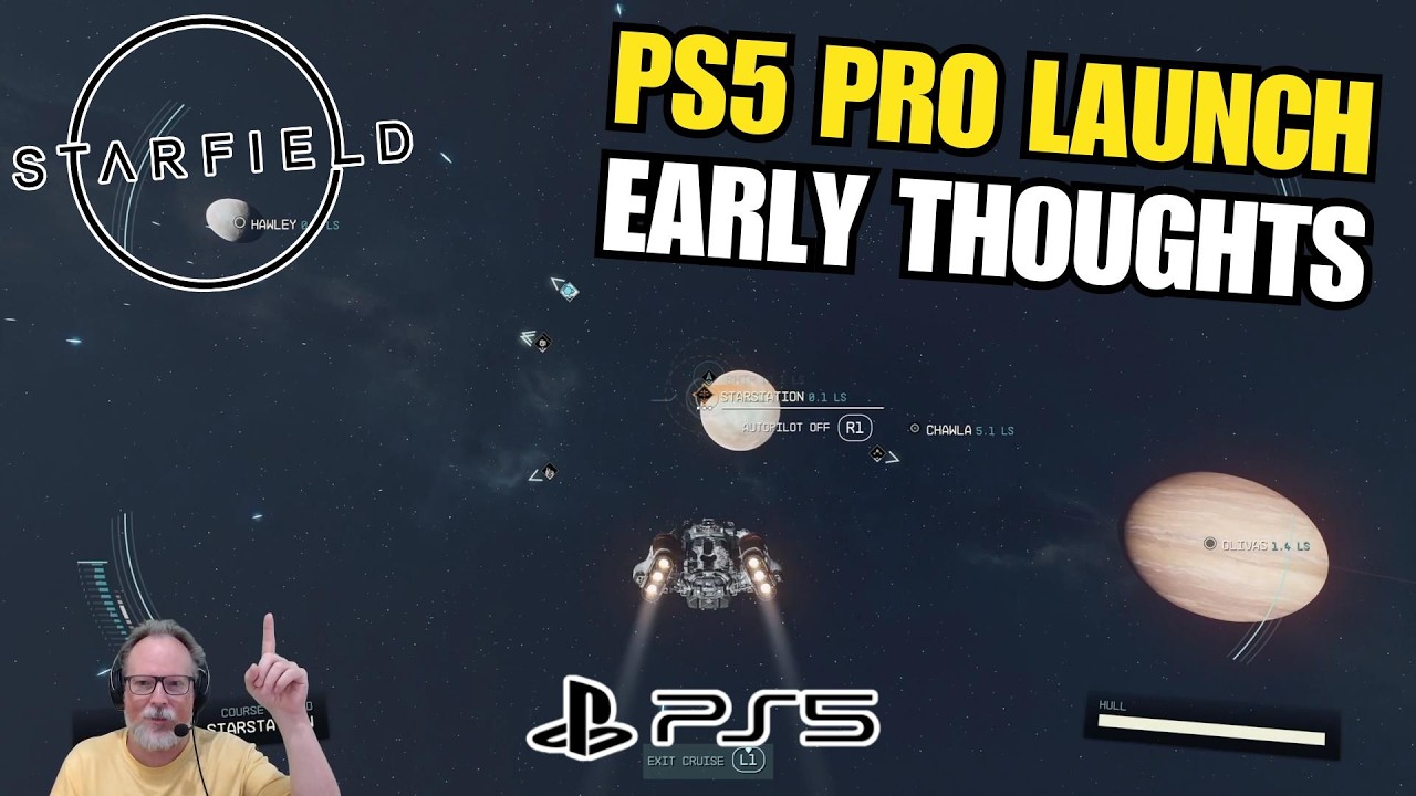 Обзор Starfield на PS5 Pro (в процессе) - Первые впечатления от Renfail