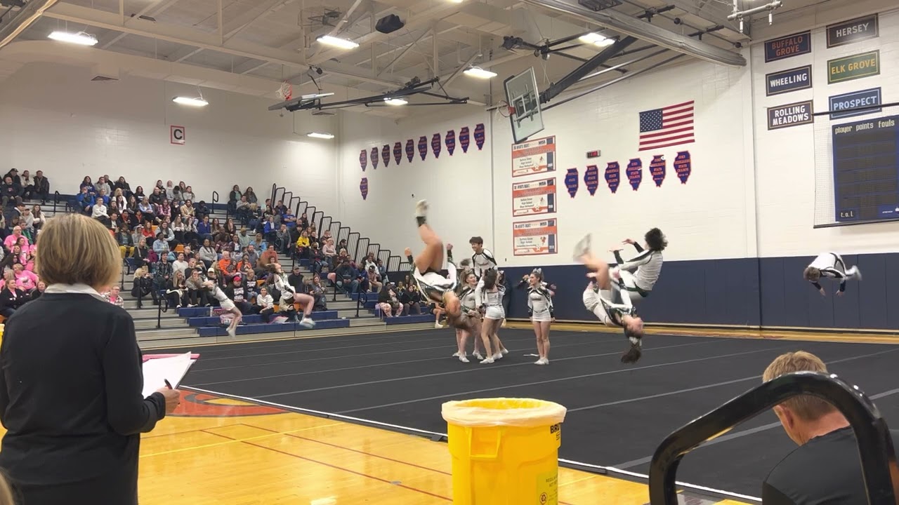 Glenbrook North Varsity Cheer @ Buffalo Grove 2023