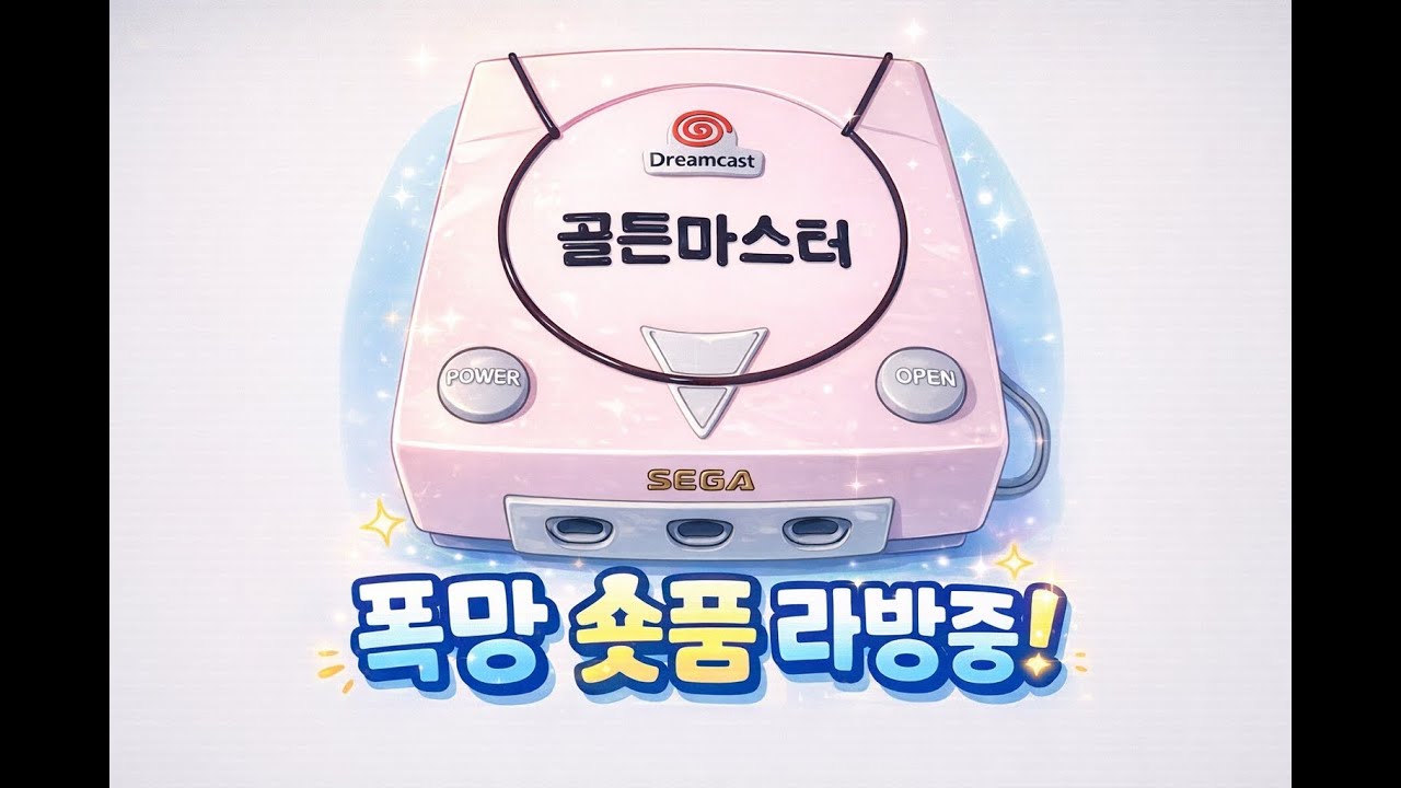 숏품  드림캐스트! 감기조심하세용~! (겜실력도 퐁망!)