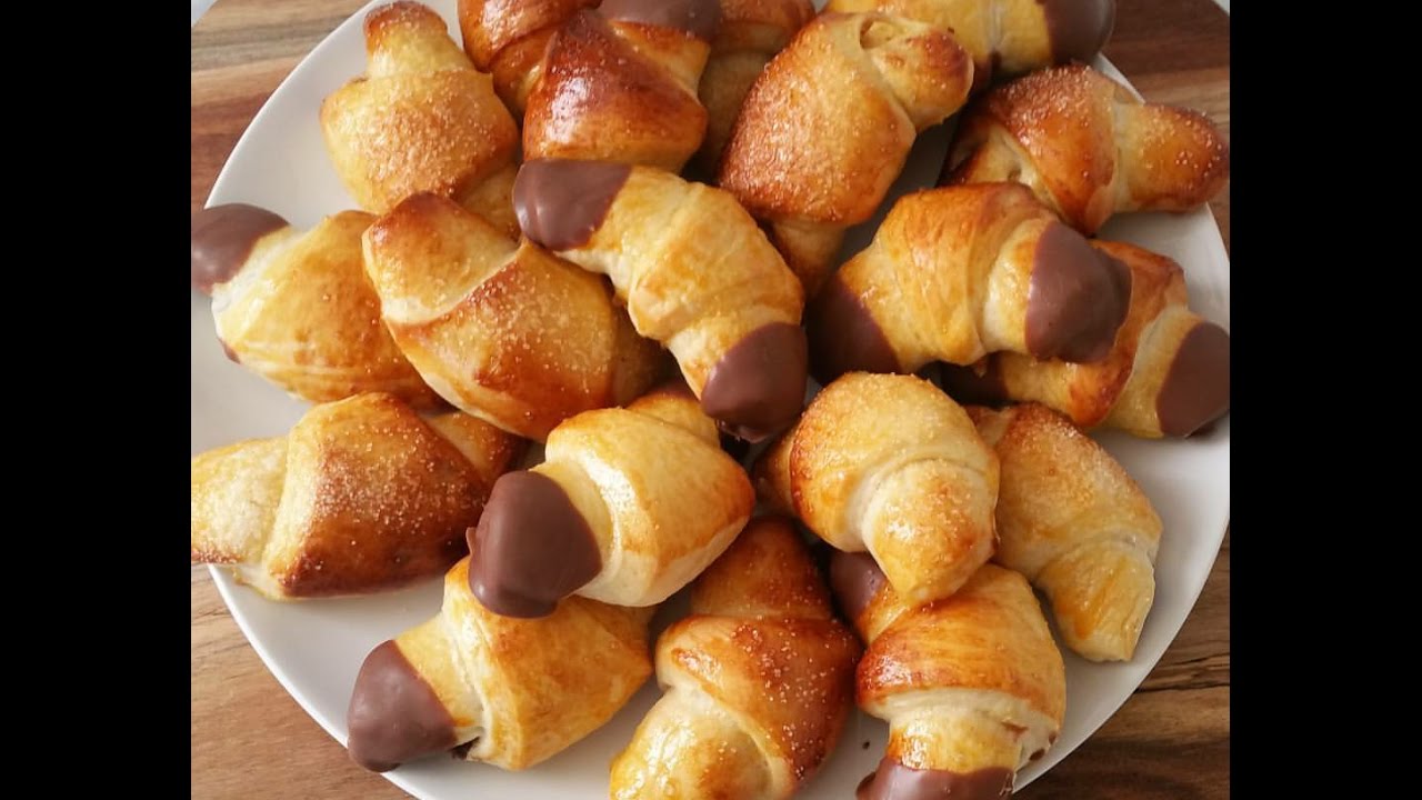 Appelhoorntjes en Nutellahoorntjes