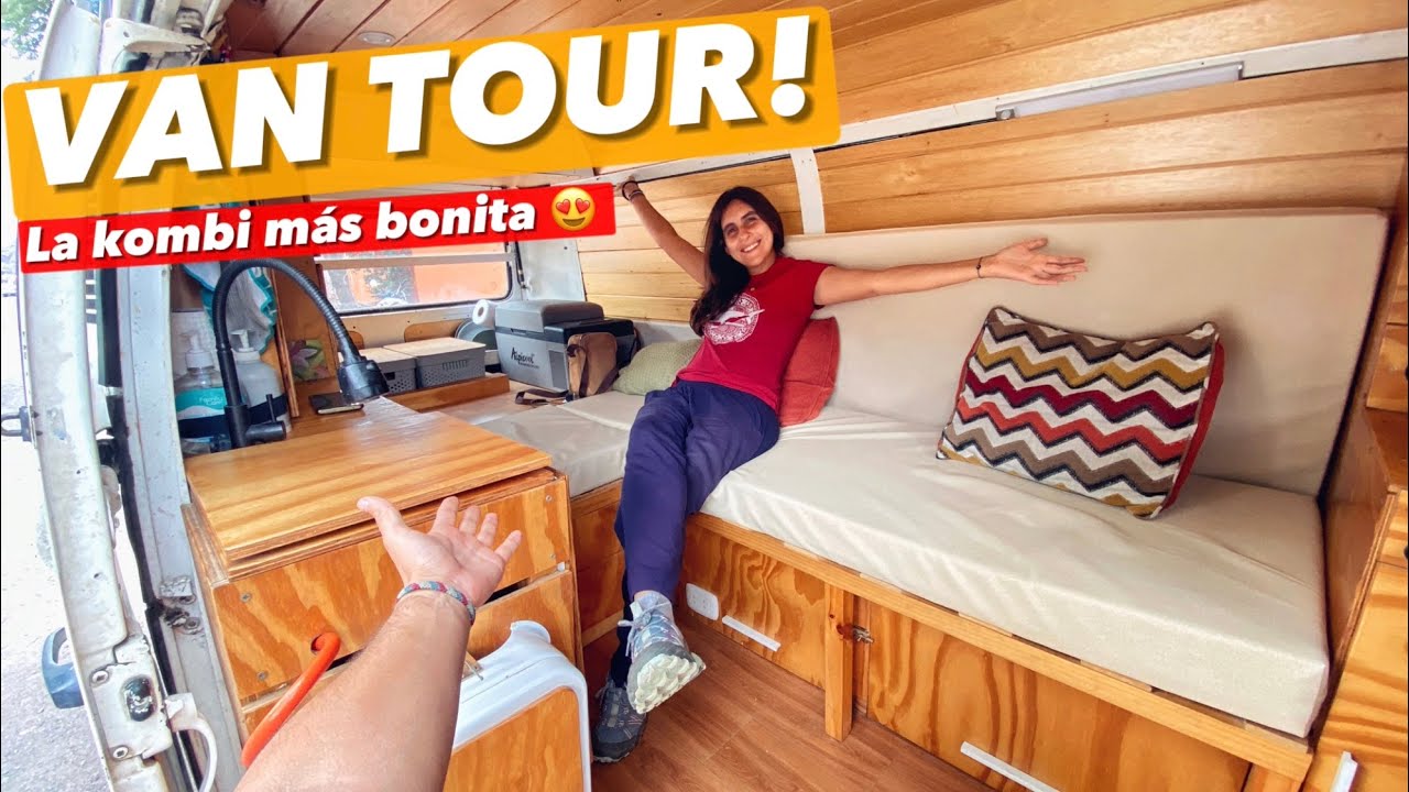 🚌 VAN TOUR: Una KOMBI casa rodante DISTINTA 🙌