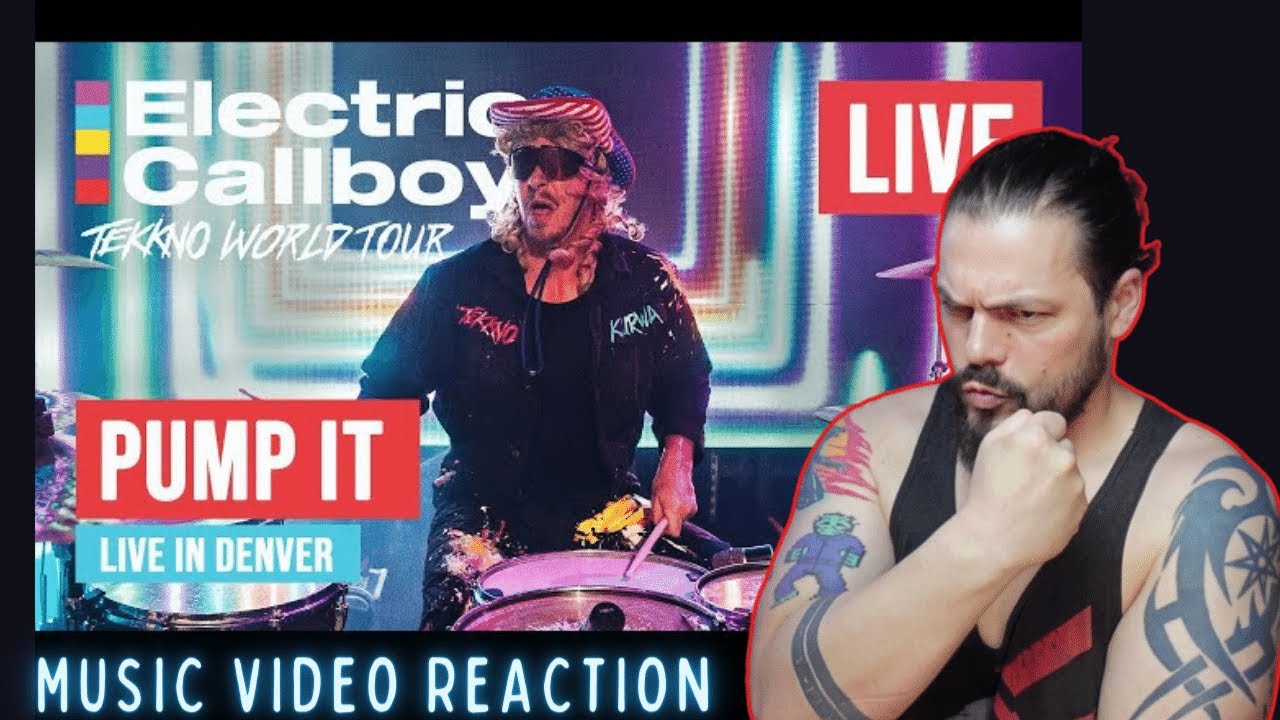 Electric Callboy - Pump It (Live in Denver 2023) - First Time Reaction