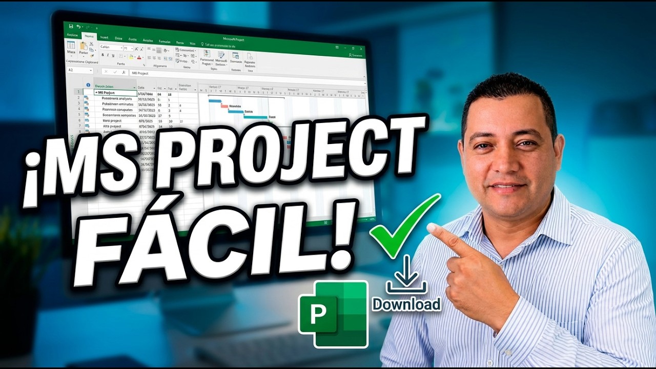 Cómo Instalar Microsoft Project 2025 Legal y Funcional [Paso a Paso]