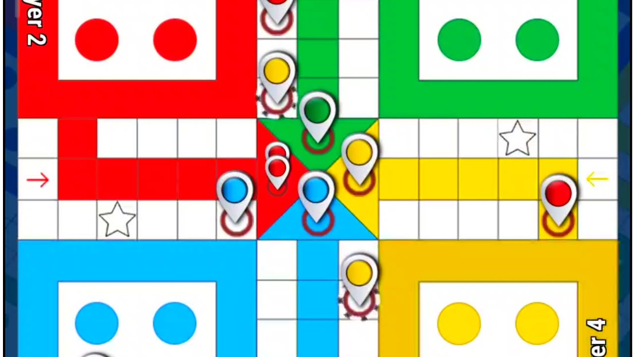 Ludo game play 4 players | Ludo king game 4 player | Ludo gameplay | Ludo | Ludo king