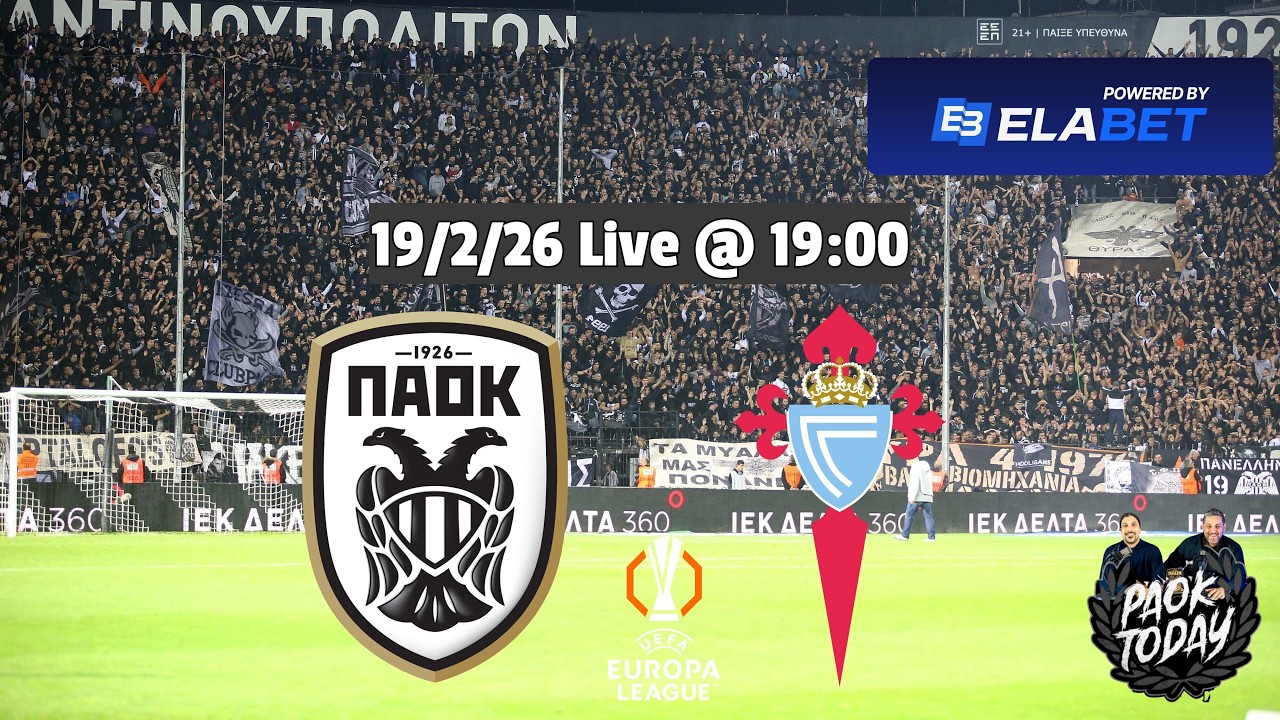 ΠΑΟΚ-Θέλτα Live: Pre Game, περιγραφή, κριτική από το PAOK Today