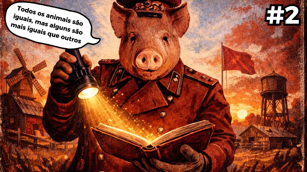 Lanterna Literária #2 - Fazenda Animal (George Orwell)
