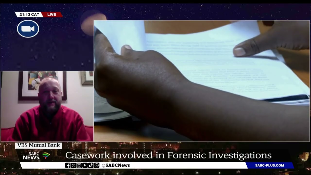 VBS Mutual Bank | Casework involved in forensic investigations: Chad Thomas weighs in