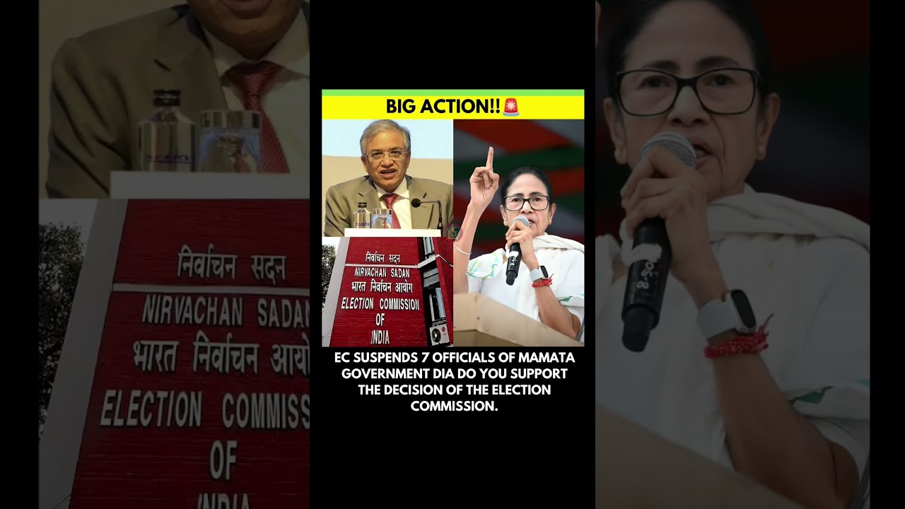 🚨 BIG BREAKING! Election Commission ka bada action 😱#BreakingNews #ElectionCommission #Politics