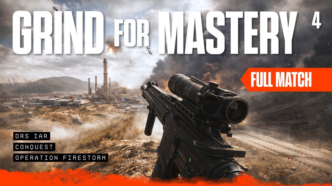 Grind for Mastery na Operation Firestorm! 🔥 Najszybsze gwiazdki na broniach w BF6!