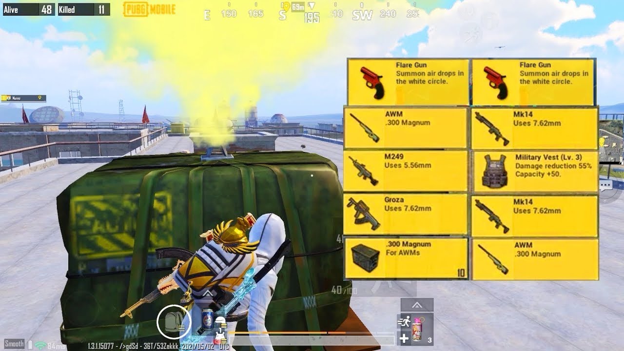 NEW EPIC LOOT GAMEPLAY at MILITARY BASE😍Pubg Mobile