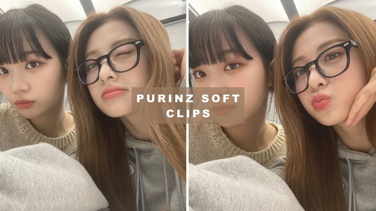 purinz editing clips/moments (chaewon and yunjin)
