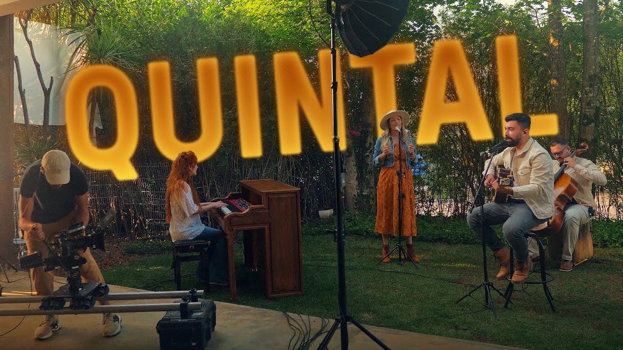 ROTINA AUDIOVISUAL: Transformamos um QUINTAL em um SET DE GRAVAÇÃO