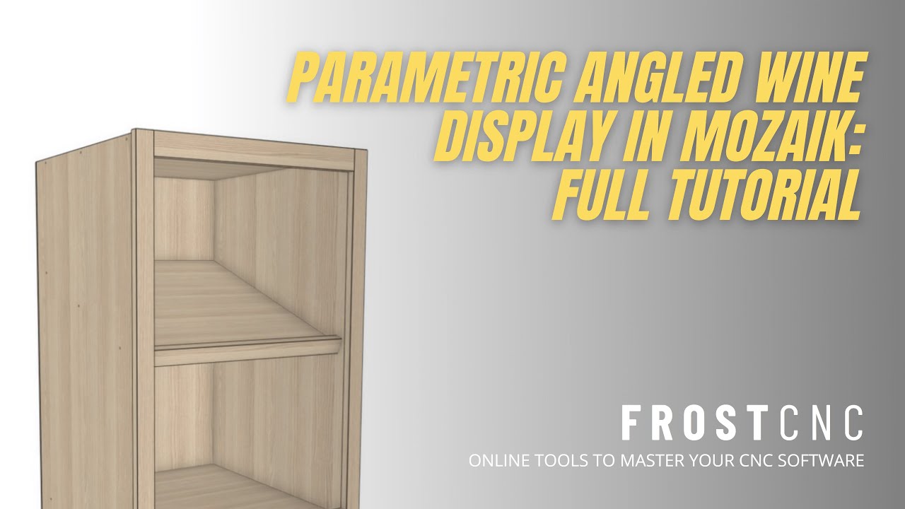 SHOW OFF YOUR WINE COLLECTION!  Parametric Angled Wine Displays in Mozaik Software