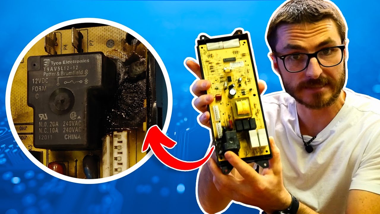 Burned Frigidaire Oven Control Board How To Fix oven does heat up 316557220
