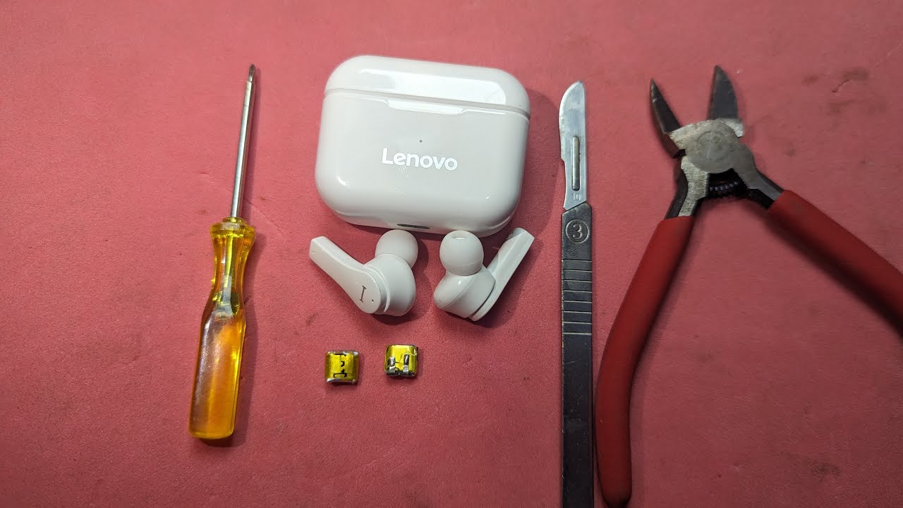 Lenovo Airbuds не работают / не заряжаются / замена аккумулятора