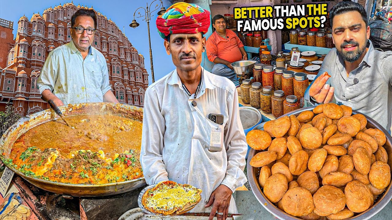 TOP 5 Street Food in Jaipur | Jaipur Street Food Tour | Best Street Food in Jaipur | Street Food 