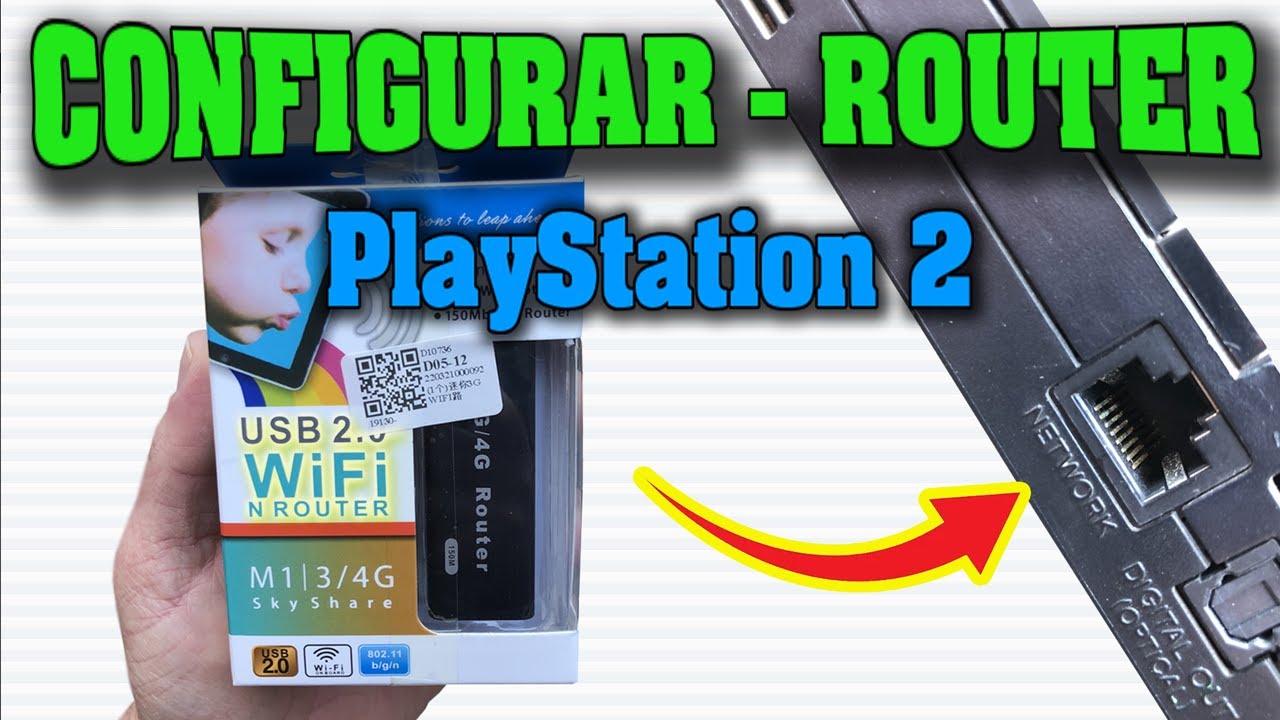 Configurar Mini Router ( M1 | 3/4G SkyShare ) Para usar en PlayStation 2