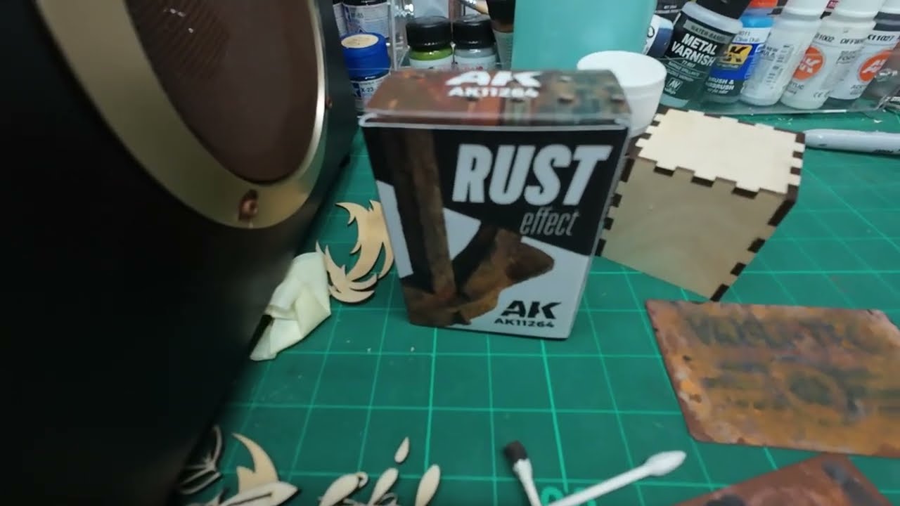Lasers, Resin & Rust