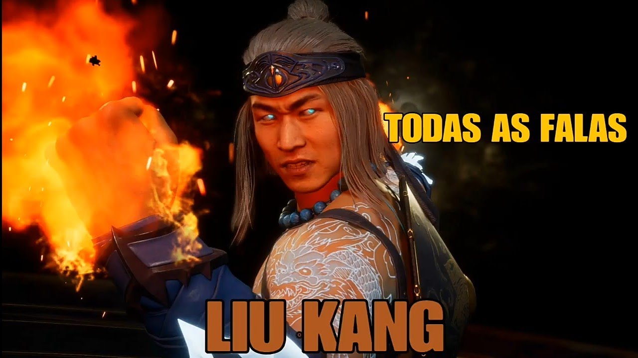 MORTAL KOMBAT 11 ULTIMATE TODAS AS FALAS DO LIU KANG (DUBLADO PT-BR)