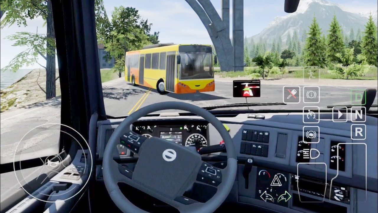 Truck Simulator Big Rigs | Volvo VNL Realistic Drive | Portland to Salem | 48KM | 4,000KG | V1.2 🚛