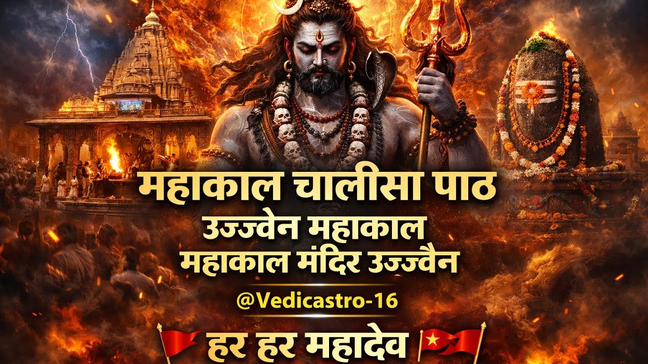 महाकाल चालीसा | महाकाल मंदिर उज्जैन | mahakal chalisa fast #mahakal #mahadev #viral #viralvideo#ram 