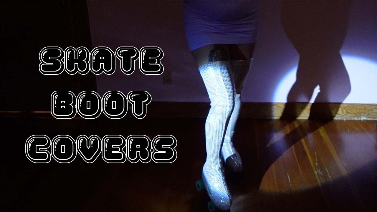 Making Thigh High Skate Boot Covers