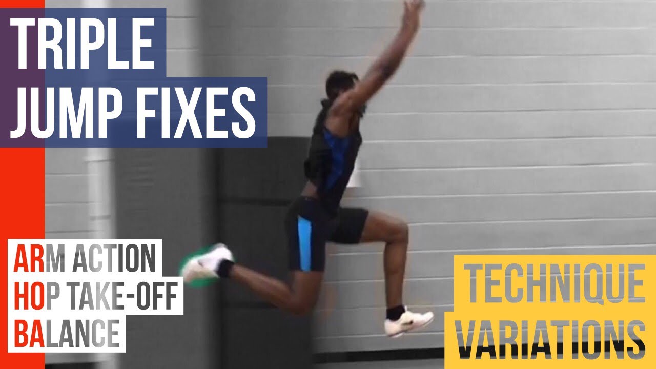TRIPLE JUMP: FIX YOUR FAULTS - LEARN BETTER BALANCE, CONTACT SPEED & JUMP FURTHER