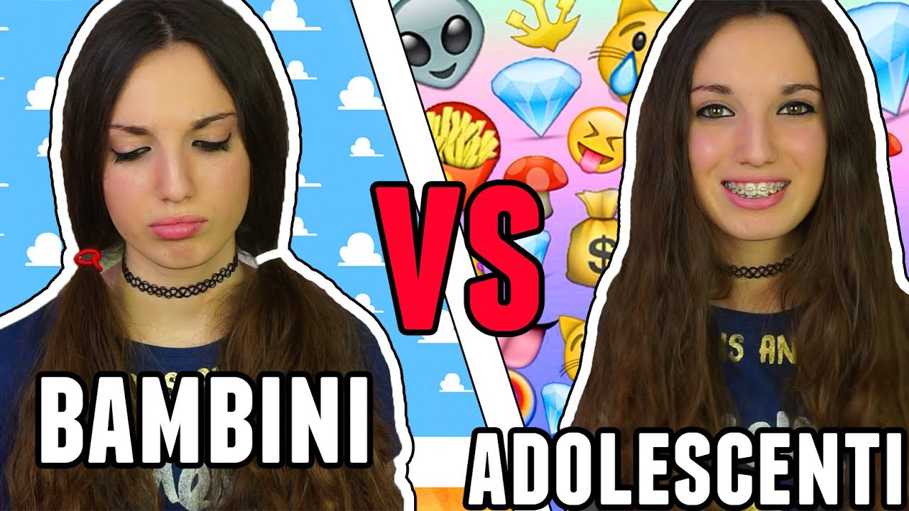 BAMBINI VS ADOLESCENTI: Scuola