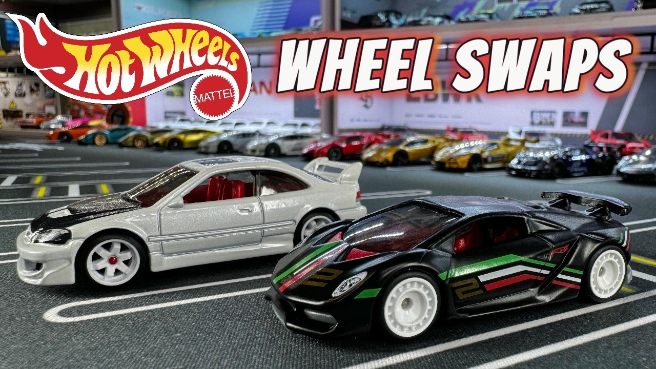 Hot Wheels Custom Wheel Swaps Tutorial!