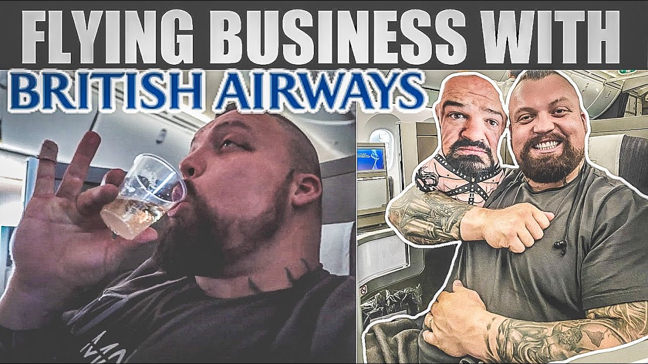 Flying business class with Brian Shaw | 162kg / 365lbs bodyweight