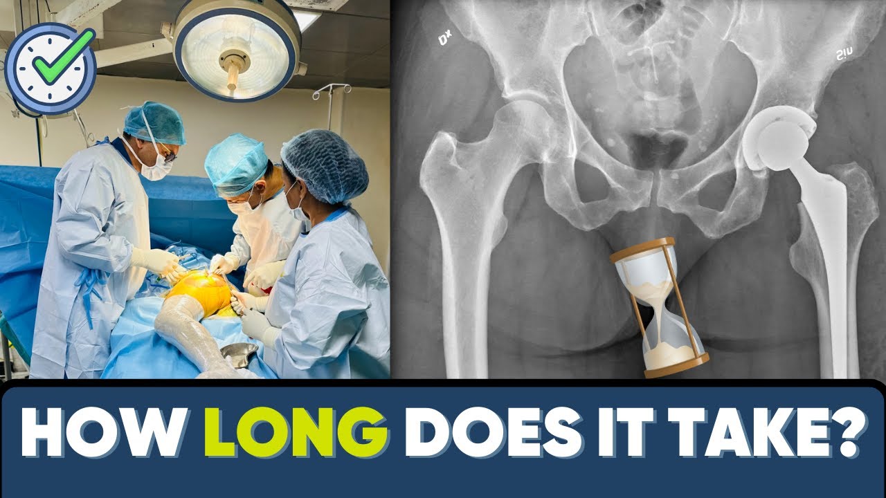 How long does hip replacement surgery take?कितना टाइम लगता है हिप रिप्लेसमेंट में ?#drpankajwalecha