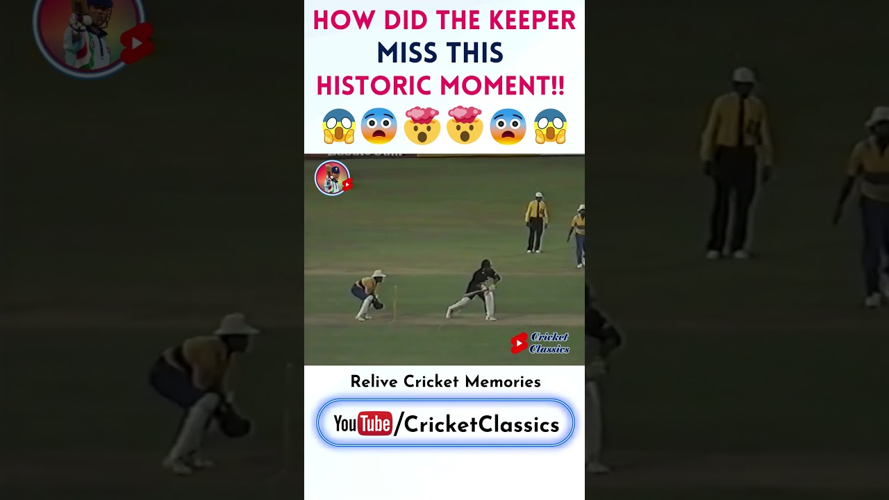 🤦 😧 When Sachin Could Have Been Muralitharan's First Wicket! WHAT A MOMENT MISSED! #shorts #ytshorts