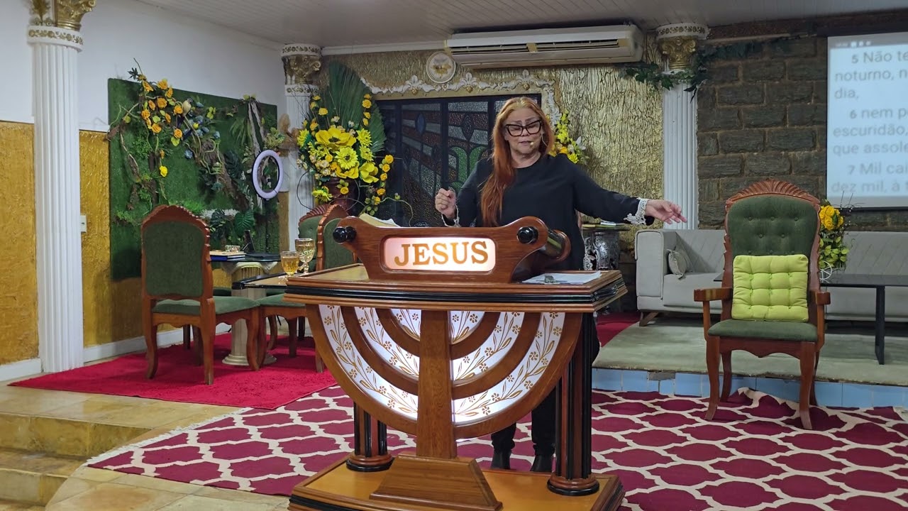 Pra. Rosangela Colares ministra - Seta que voa de dia. (Salmos 91 - parte 4)