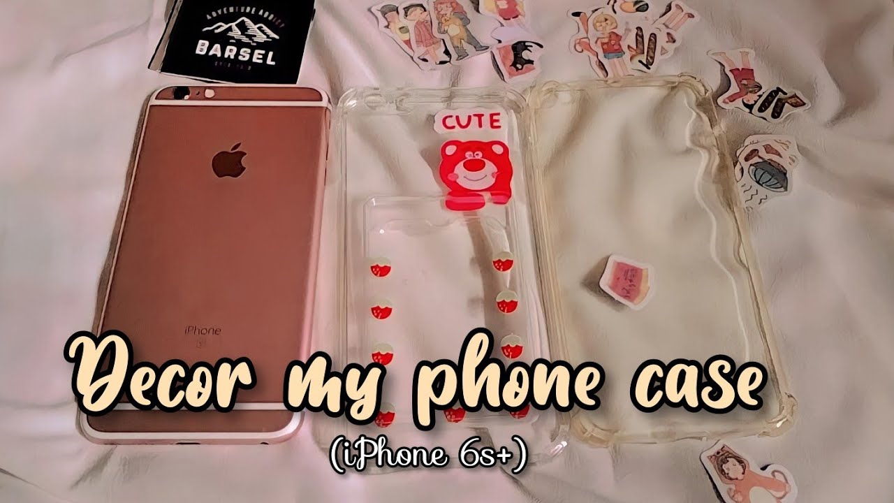 Decor my phone case˚ ⚘ ˏ`୭̥ iPhone 6s plus✨