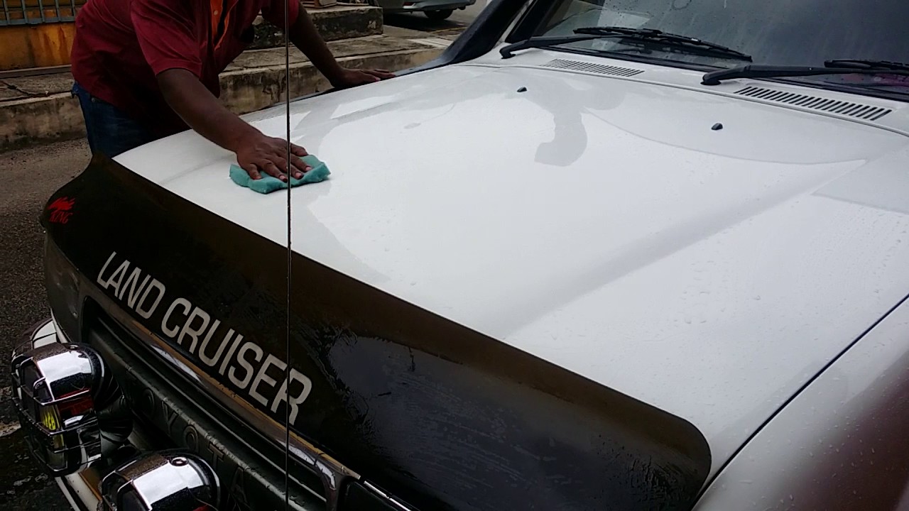 Instant water wax