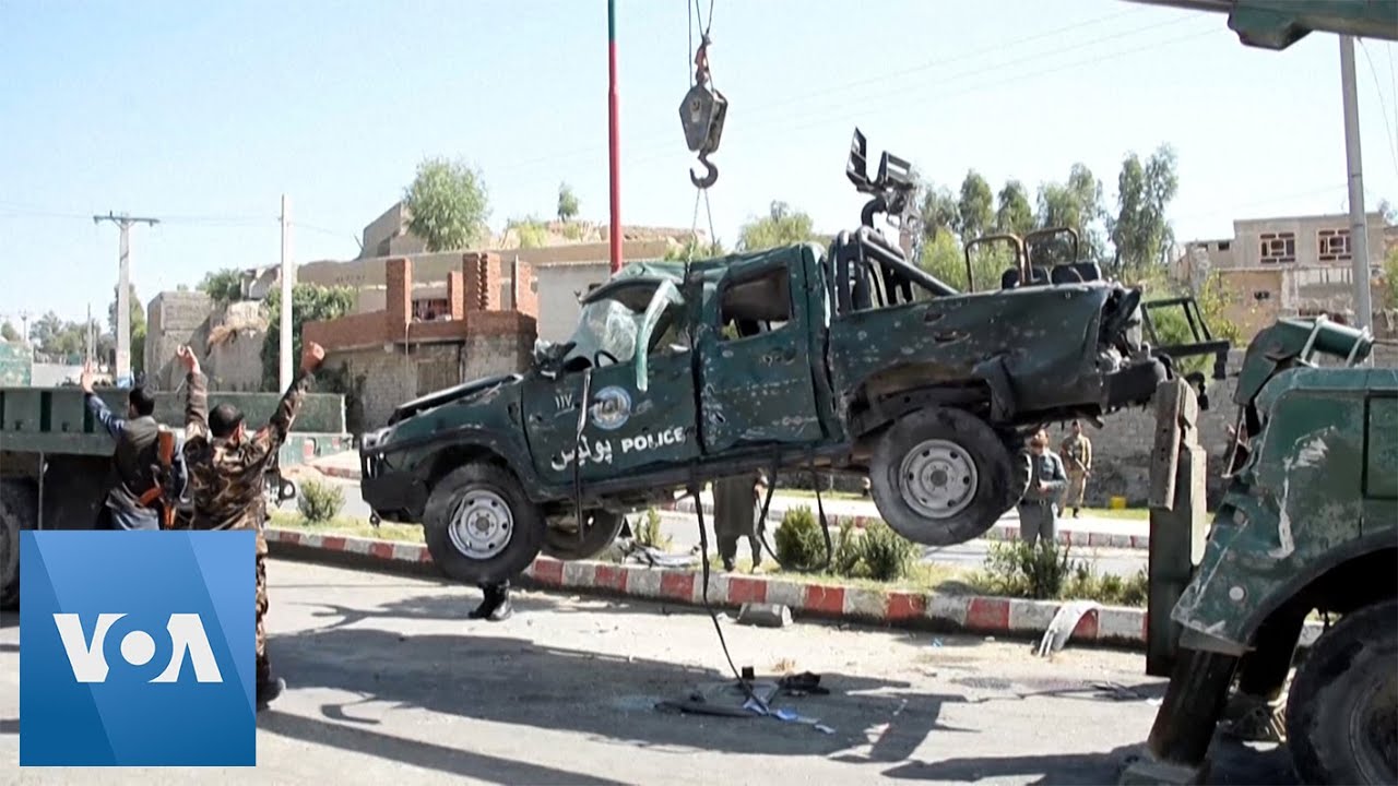 Aftermath of Suicide Attack in Afghanistan