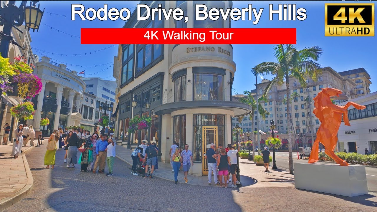 Beverly Hills Full Walking Tour - Rodeo Drive [4K/60fps] | Luxury Shopping & Iconic Landmarks