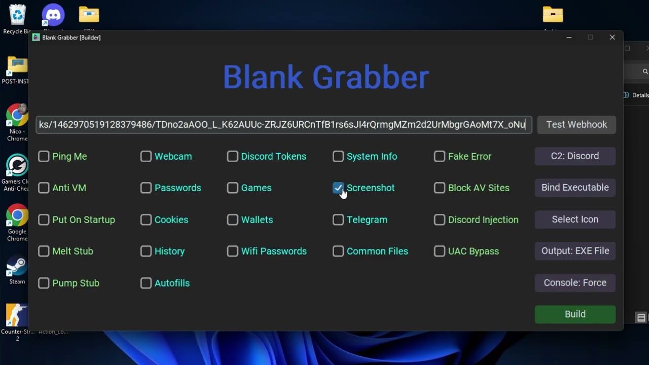 How to use and install Blank Grabber in 2026 ON