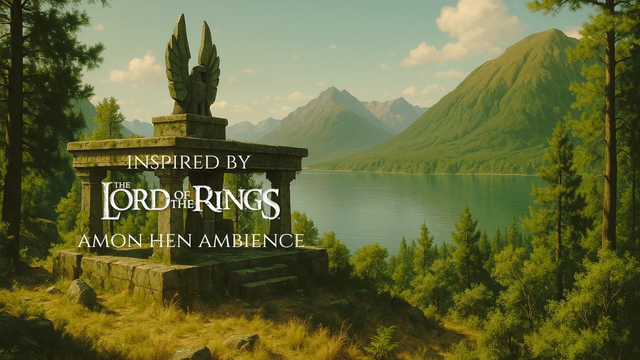 LOTR Ambience | Amon Hen & Nen Hithoel &bull; 94 Min Epic Soundscape of Stillness & Farewell
