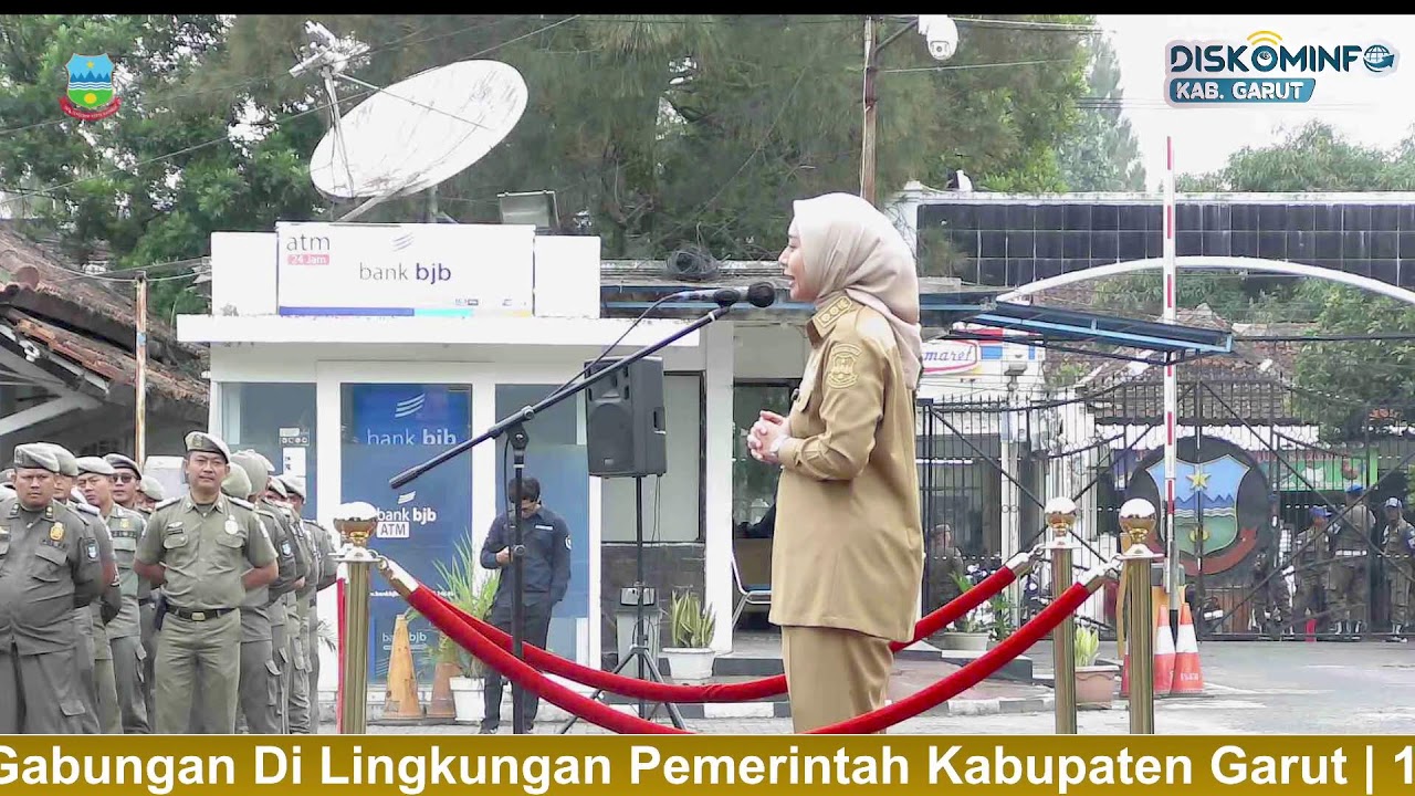 Apel Virtual Gabungan Di Lingkungan Pemerintah Kabupaten Garut 15 Desember 2025