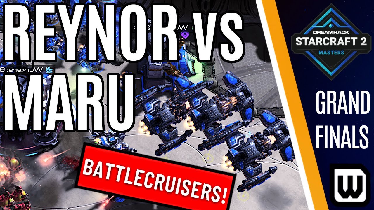 Starcraft 2 EPIC GRAND FINALS - Maru (Terran) vs Reynor (Zerg) - Dreamhack Summer 2021