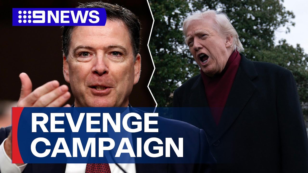 Trump's revenge campaign against former FBI Director dealt a blow | 9 News Australia
