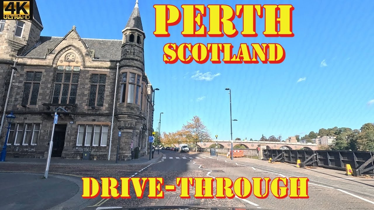 Perth City - Drive-Through, - Scotland