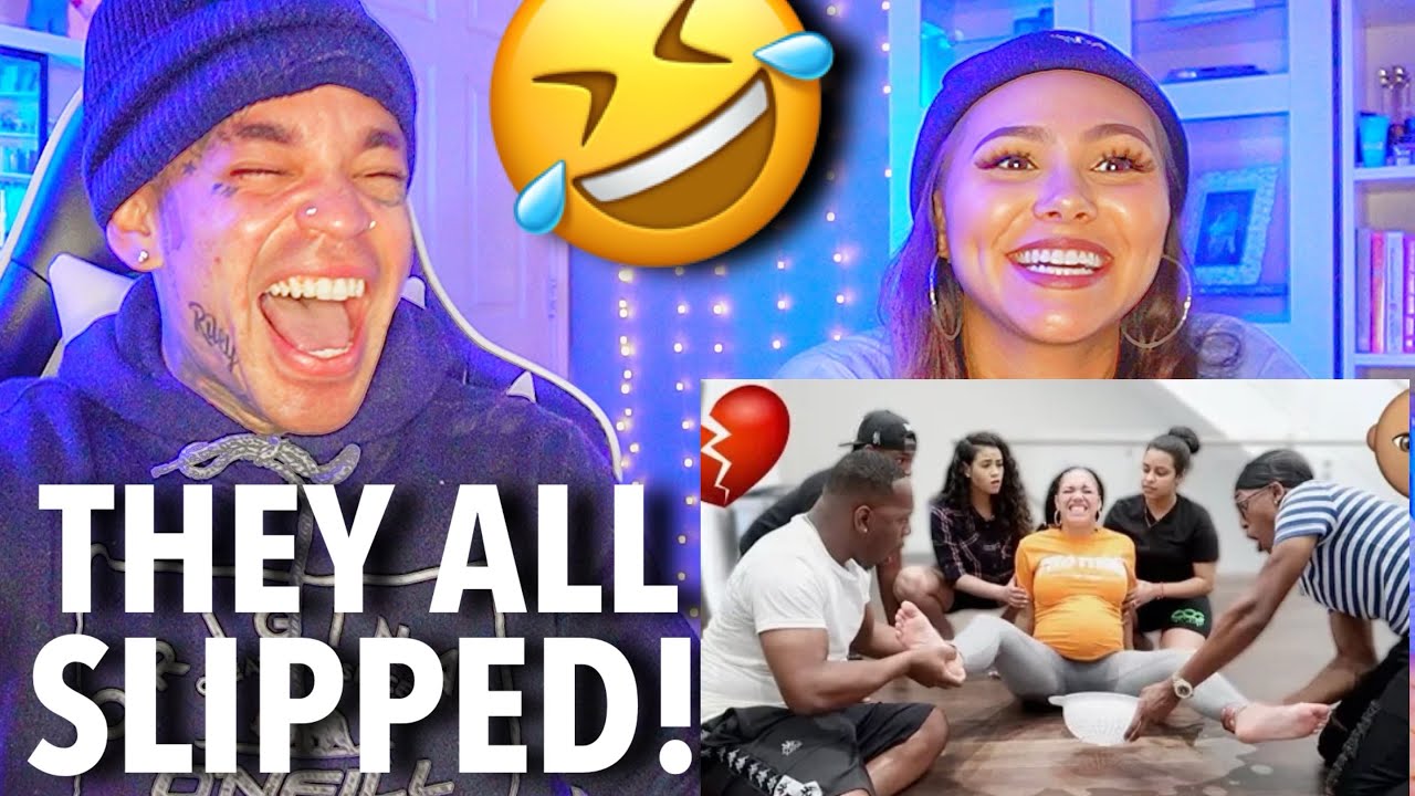 THE PRINCE FAMILY | MY WATER BROKE PRANK ON COMPANY [reaction]