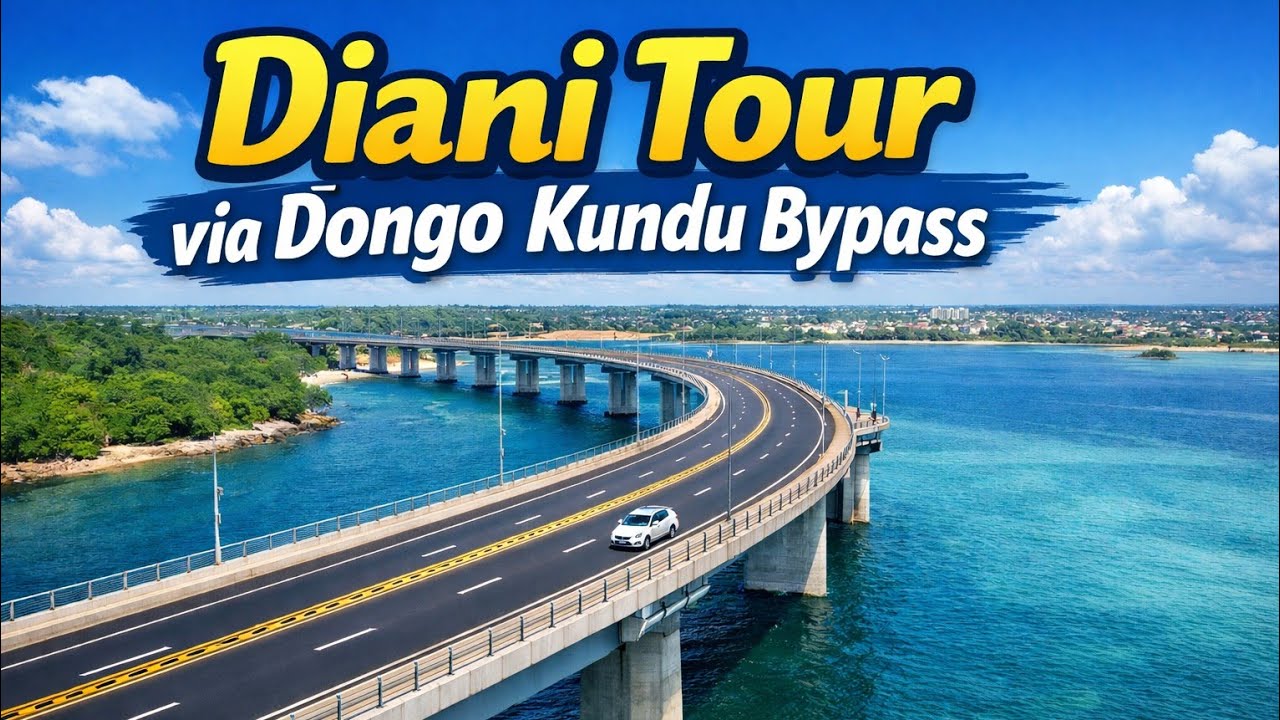 DIANI KENYA via Dongo Bypass #diani #tourist #tourism #mombasacity #dianibeach #vlogger #vlogvideo
