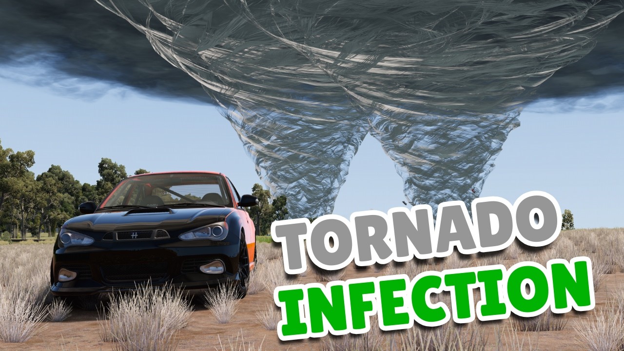 Пережить торнадо 🌪️🔥 | Испытание на выживание в условиях заражения