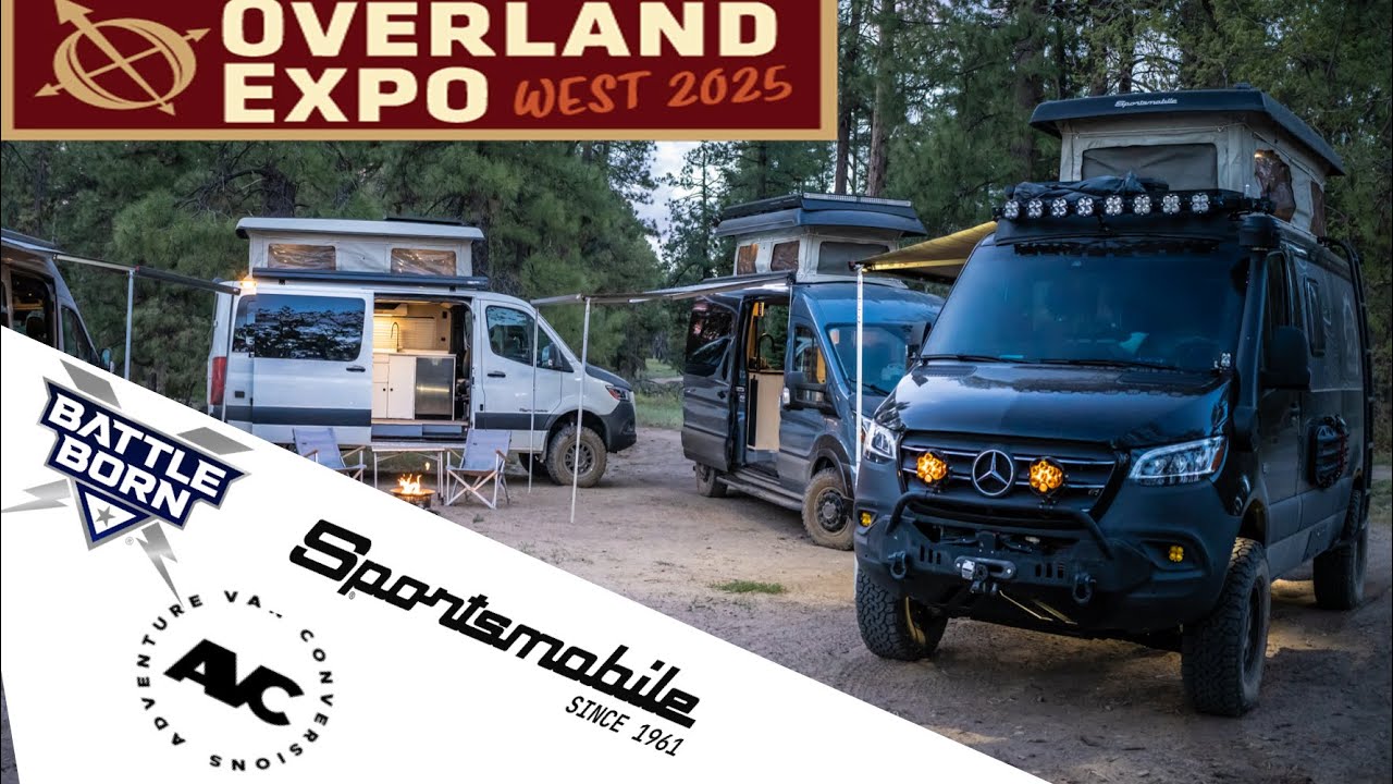 Best Van Campers at 2025 Overland Expo West!