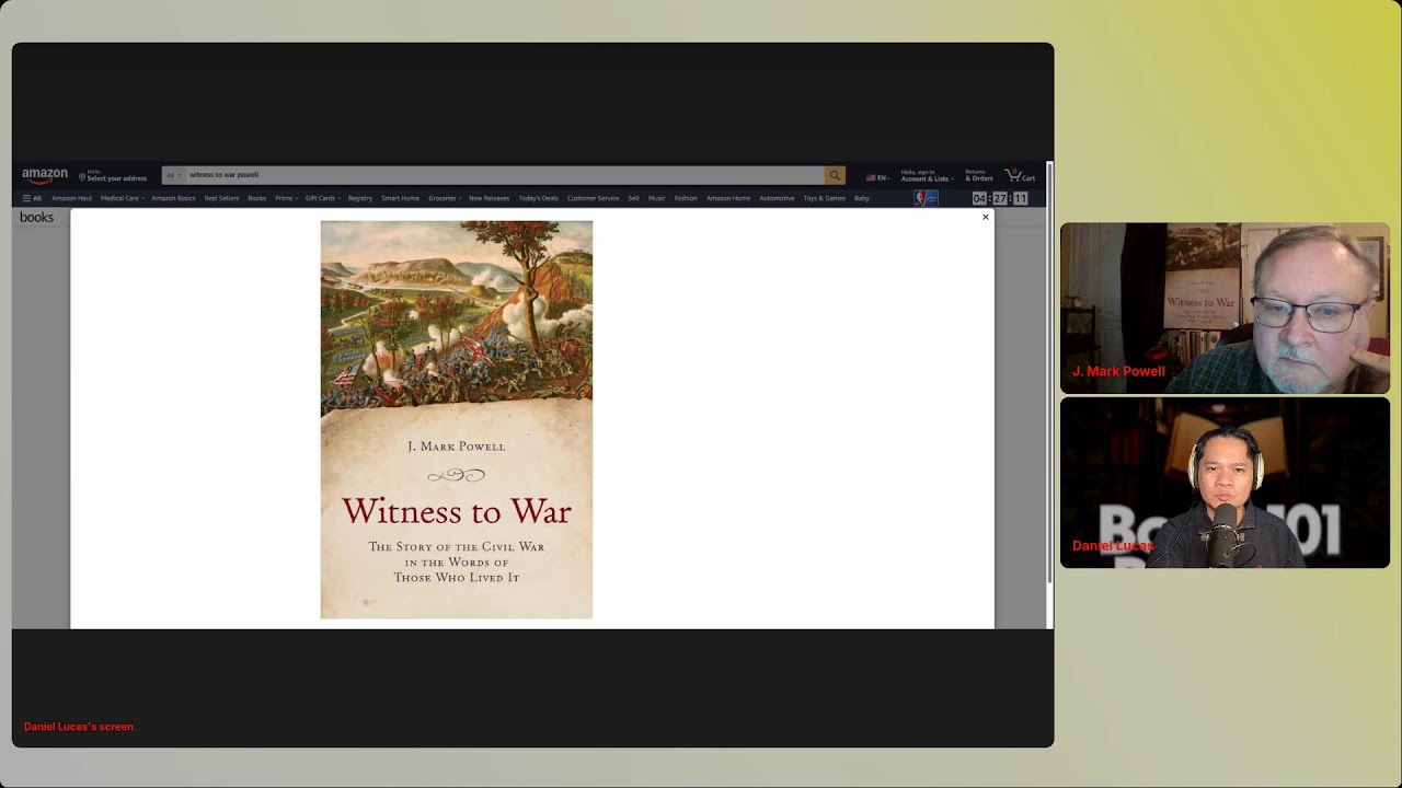 Book 101 Review, in its sixth season, features J. Mark Powell as my guest.