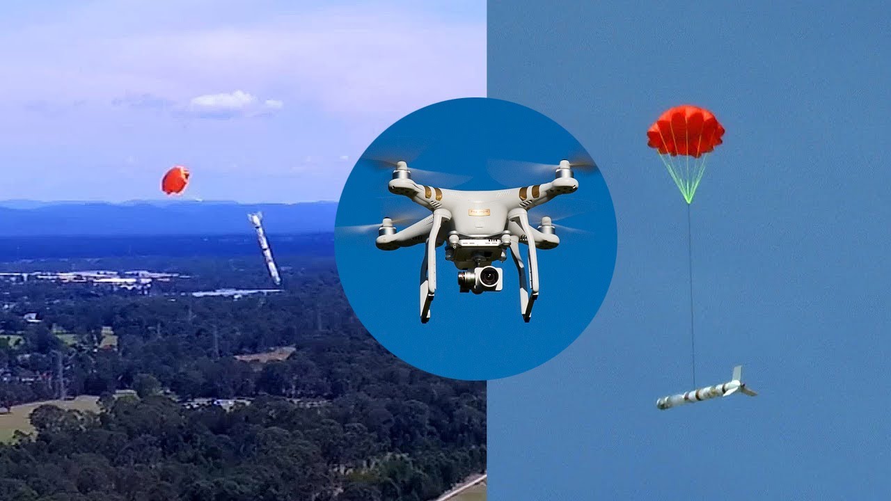 Filming Rockets from a Drone