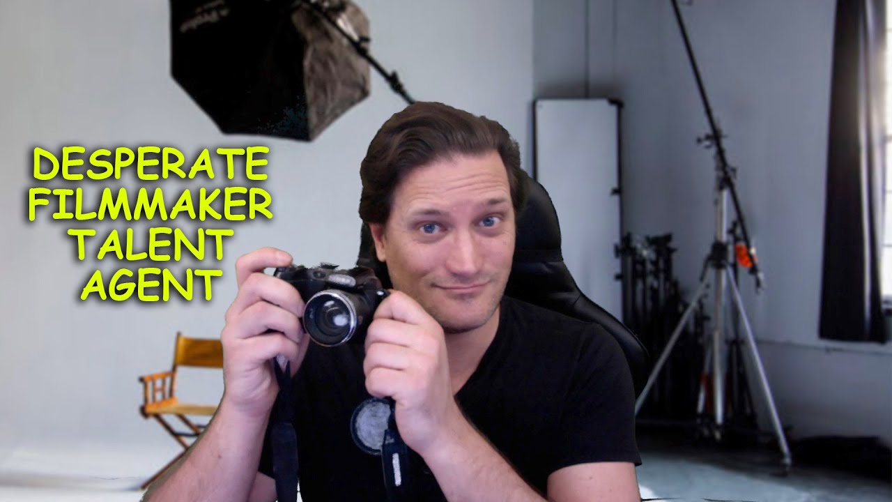Desperate filmmaker tries a new career path -Talent Agent (short comedy)